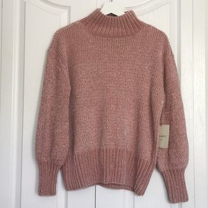 NWT pink sweater